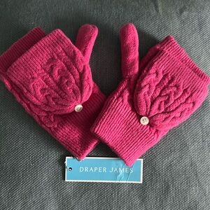 NWT Draper James Mittens in Raspberry Pink!